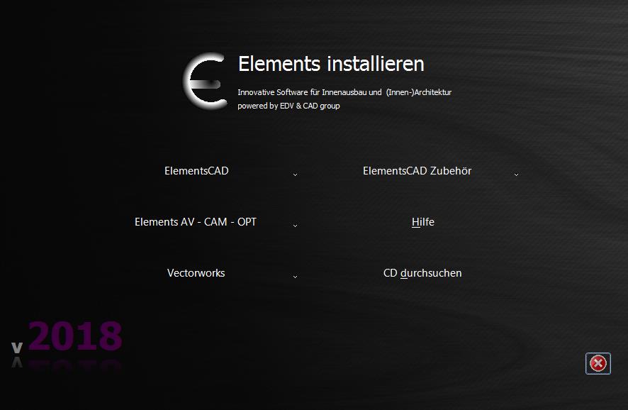 Elements für Vectorworks 2018 Elements für Vectorworks 2018